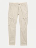 Tapered cargo trousers L