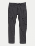 Tapered cargo trousers L
