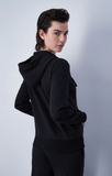 hooded full zip sweatshirt M