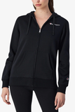 FULL ZIP HOODIE SWEATSHIRT L