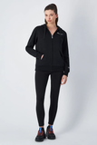 FULL ZIP HOODIE SWEATSHIRT L