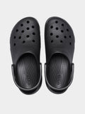 Classic Platform Clog W Blk