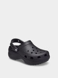 Classic Platform Clog W Blk