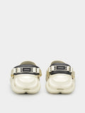 Echo Clog Bone/Blk
