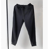 Logo Fleece Pants Black Moonless Night