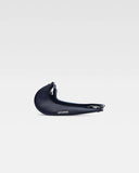 x Jacquemus Leather messenger bag Dark Navy
