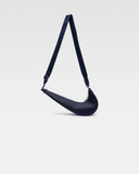 x Jacquemus Leather messenger bag Dark Navy