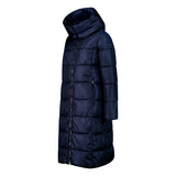 WOMAN COAT ZIP HOOD