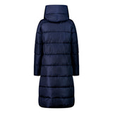 WOMAN COAT ZIP HOOD