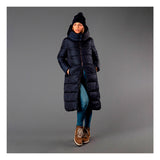 WOMAN COAT ZIP HOOD