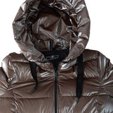 WOMAN COAT FIX HOOD
