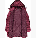 WOMAN PARKA FIX HOOD