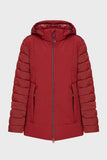 WOMAN JACKET LONG ZIP HOOD