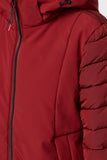 WOMAN JACKET LONG ZIP HOOD