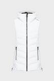 WOMAN VEST FIX HOOD