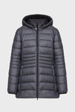 WOMAN PARKA SNAPS HOOD