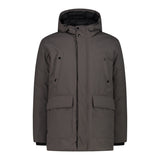 LONG JACKET FIX HOOD TWILL