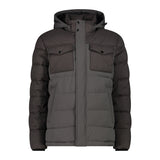 JACKET ZIP HOOD MELANGE