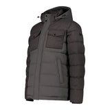 JACKET ZIP HOOD MELANGE