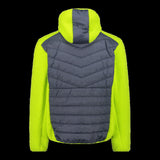 . JACKET HYBRID FIX HOOD GRID PO