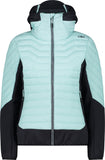 . JACKET HYBRID FIX HOOD NYLON