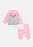 Sweat SetSoft Pink/Grey Melange