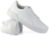 Cali Patent White