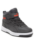 Rebound Joy Fur Trainers Grey
