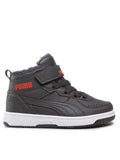 Rebound Joy Fur Trainers Grey