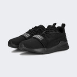 Wired Run Pure Lace Up Sneakers Black