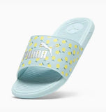 Cool Cat 2.0 Lemon Slides Turquoise