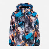 KID JACKET SNAPS HOOD 128