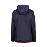 WOMAN JACKET RAIN FIX HOOD