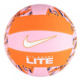 ALL COURT LITE VOLLEYBALL DEFLATED PINK RISE/SAFETY ORANGE/WHITE 5