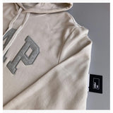 Logo Hoodie Unbleached White