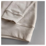 Logo Hoodie Unbleached White