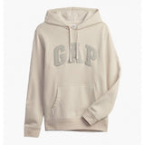 Logo Hoodie Unbleached White