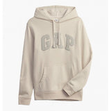 Logo Hoodie Unbleached White
