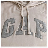 Logo Hoodie Unbleached White