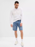 V-STRAIGHT DENIM SHORT RIVER 30