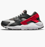 Air Huarache Run GS Smoke Grey University Red