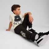 Ess+ Mid 90S Youth Graphic Tee Beige