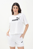 ESS Cropped No. 1 Logo Tee M