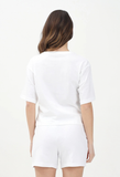ESS Cropped No. 1 Logo Tee M