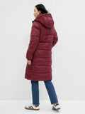 MAXI LOGO PUFFER SHINE COAT L