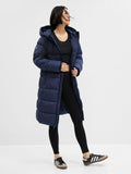 MAXI LOGO PUFFER SHINE COAT L