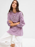 CREWNECK LOGO TUNIC SWEATSHIRT L