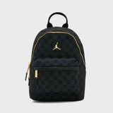 Nike Monogram Mini Backpack Black Gold