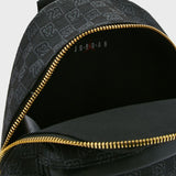 Nike Monogram Mini Backpack Black Gold