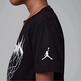 Air Mj Sport Mesh Aop Black/White
